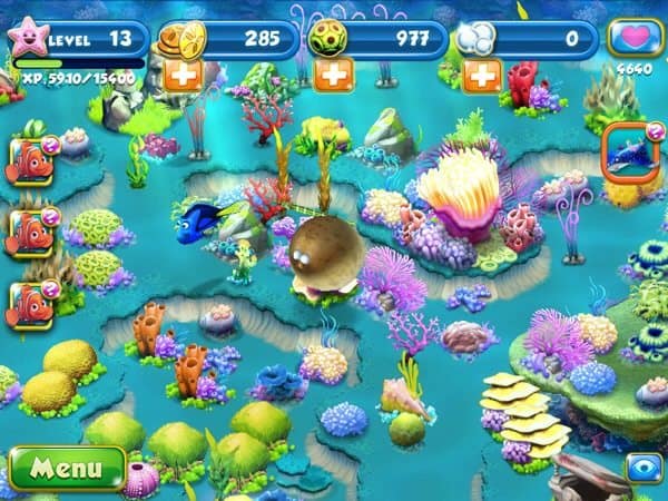 Game Review: Nemo's Reef (Mobile - Free to Play) - Games, Brrraaains ...