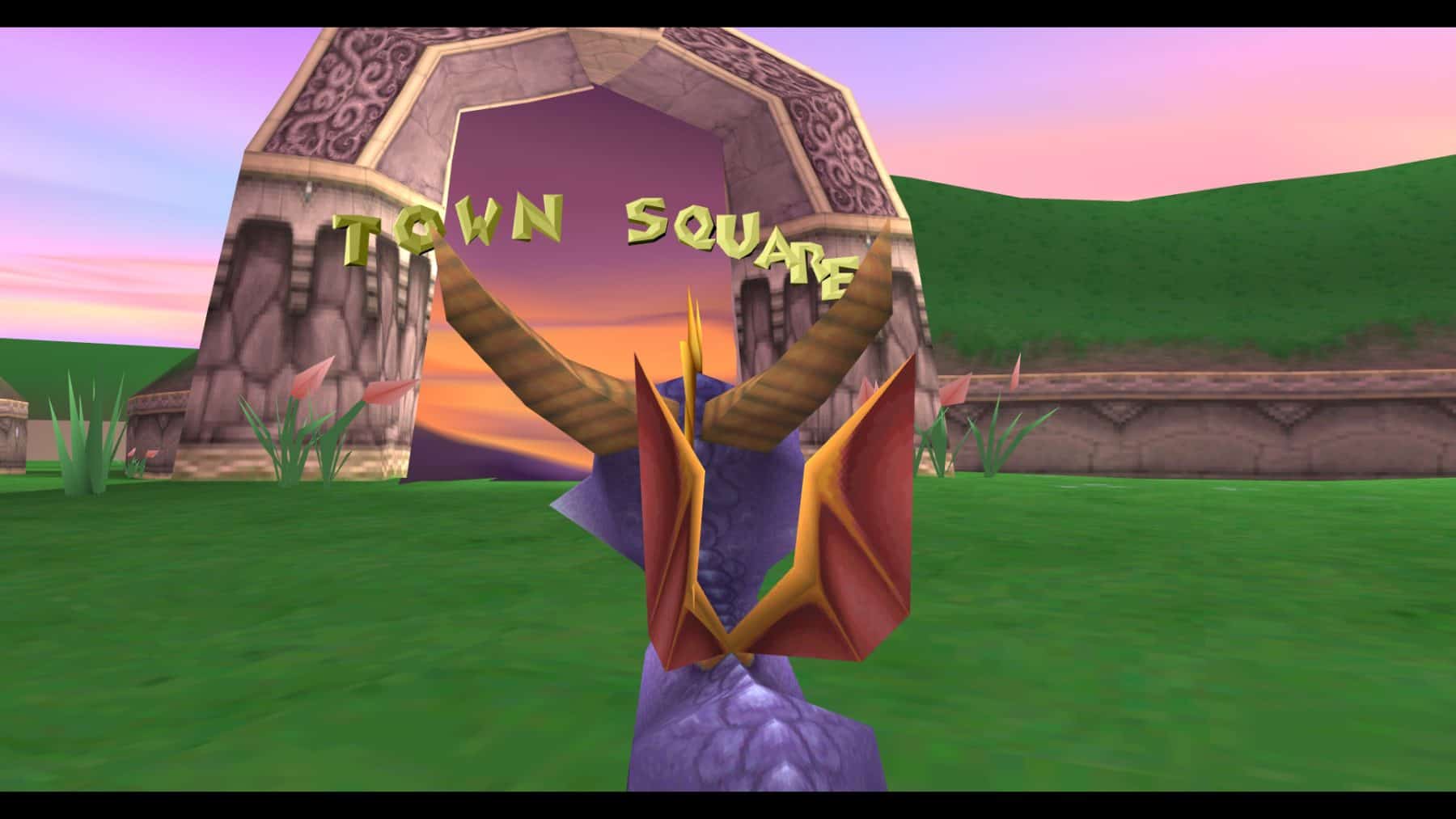 Spyro town square как запрыгнуть ps4