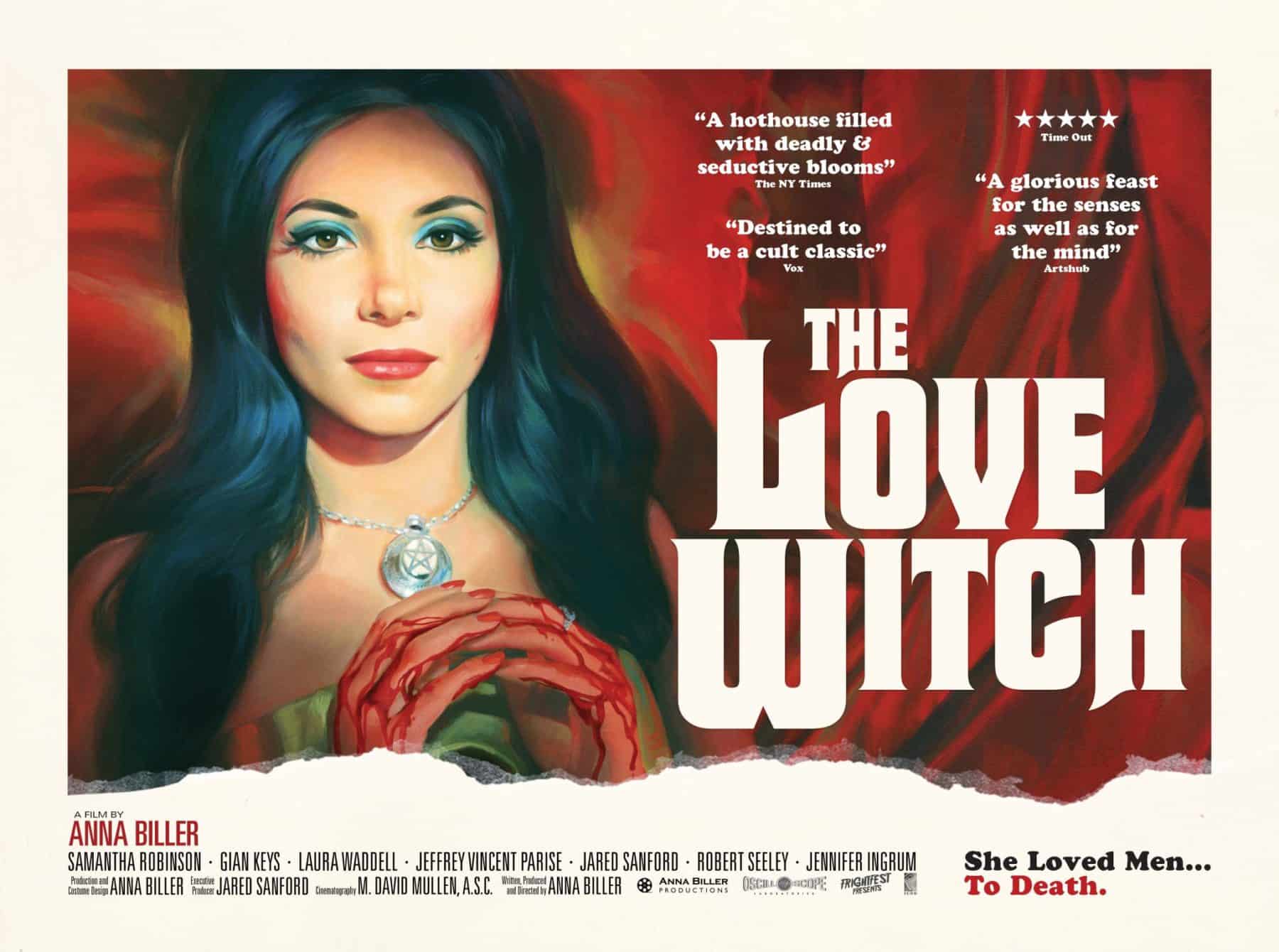Horror Movie Review The Love Witch 2016 Games Brrraaains A Head