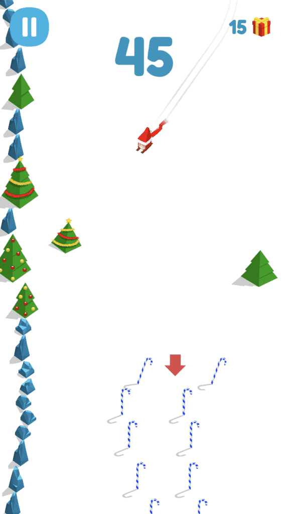 Santa Ski 4