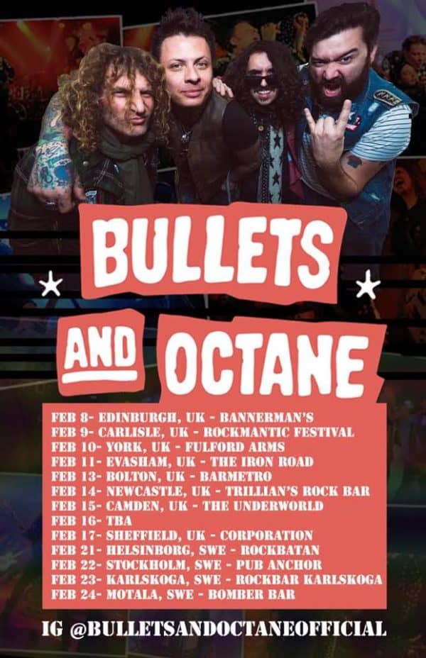 Band Interview Bullets and Octane GAMES, BRRRAAAINS & A HEADBANGING