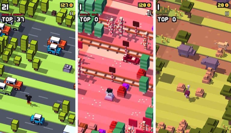 crossy road game type