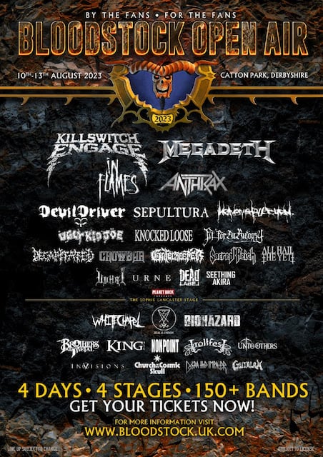 Bloodstock Confirms 12 More Bands For 2023! - GAMES, BRRRAAAINS & A ...