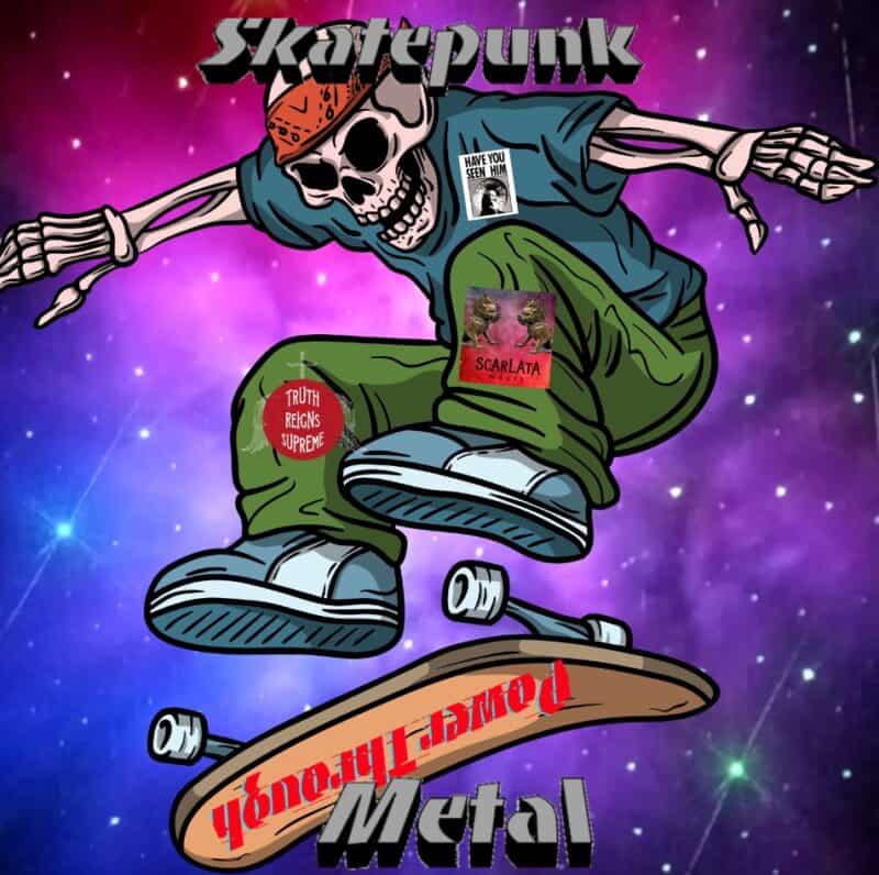 Scarlatamusic Skatepunk cover art