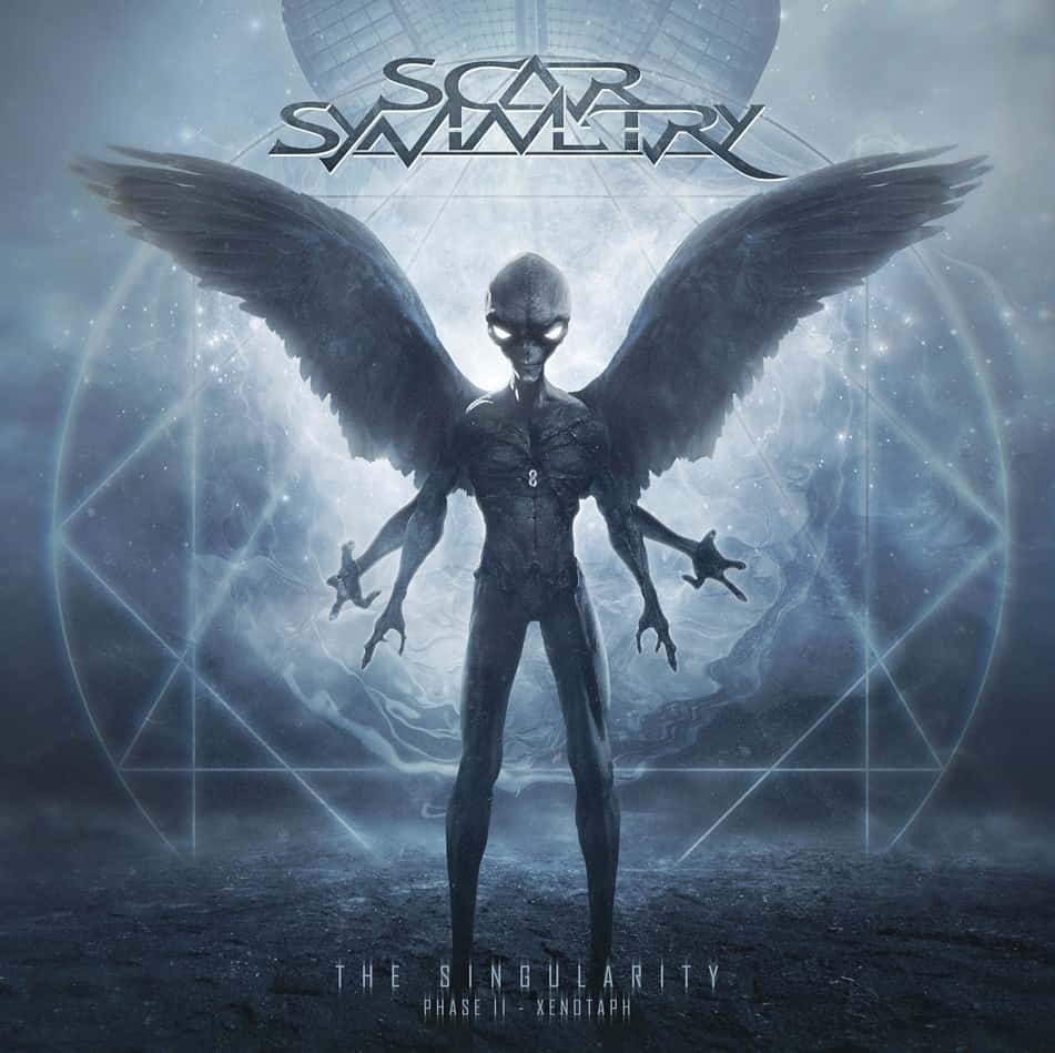 Scar Symmetry - The Singularity Phase II Xenotaph artwork