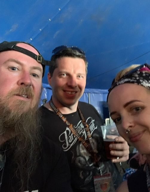 Brendan Gemma and Nick at Bloodstock - A Festival For The Ages