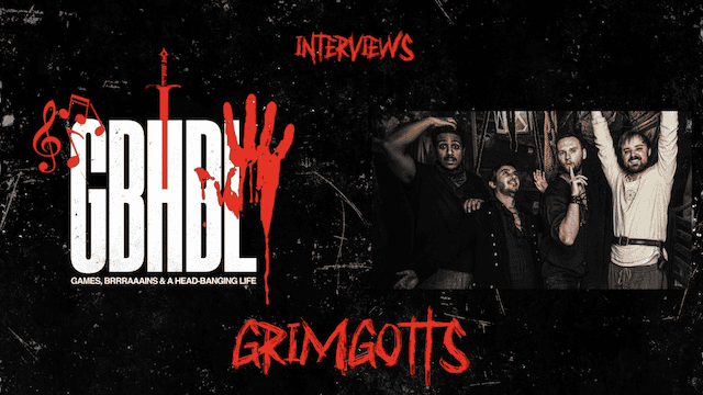 Interview: Andy Barton (Vocals) of Grimgotts (Video/Audio)