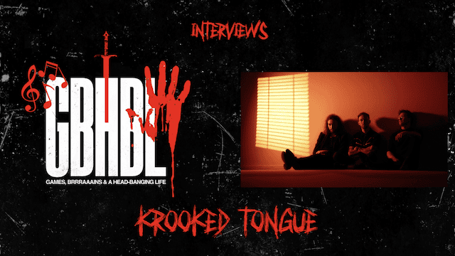 Interview: Oli Rainsford (Vocals/Bass) of Krooked Tongue (Video/Audio)