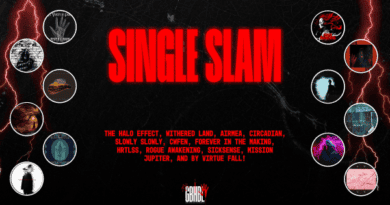 Single Slam: The Halo Effect, Withered Land, Airmea, Circadian, Slowly Slowly, Cwfen, Forever in the Making, HRTLSS, Rogue Awakening, Sicksense, Mission Jupiter, and By Virtue Fall.