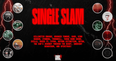 Single Slam: Killswitch Engage, Krooked Tongue, Saor, King Kraken, Zygnema, Thornhill, Those Damn Crows, Eville, Breed 77, Sypha, Beyond Extinction, KEYAN, The Sun’s Journey Through the Night, and Spiritbox!