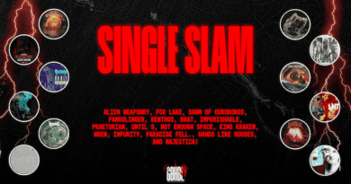 Single Slam: Alien Weaponry, Fox Lake, Dawn of Ouroboros, FangSlinger, Benthos, BRAT, Imperishable, Praetorian, Until 9, Not Enough Space, King Kraken, Wren, Impurity, paradise fell., Hands Like Houses, and Majestica!